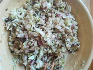 包包菜鸡肉饺子的做法步骤：6
