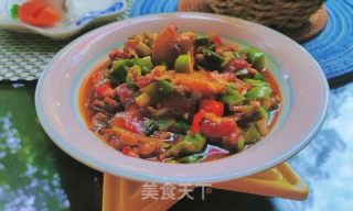 辣椒炒西瓜酱豆的做法步骤：13