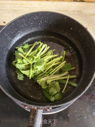 姜蒜拌毛毛菜的做法步骤：3