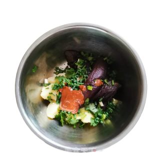 土豆烀茄子的做法步骤：3