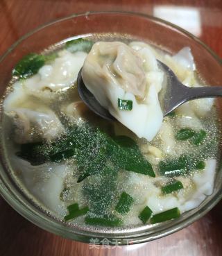 鸡汤小馄饨的做法步骤：10
