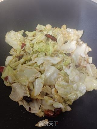蚝油圆白菜的做法步骤：5