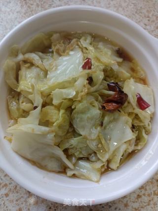 蚝油圆白菜的做法步骤：7