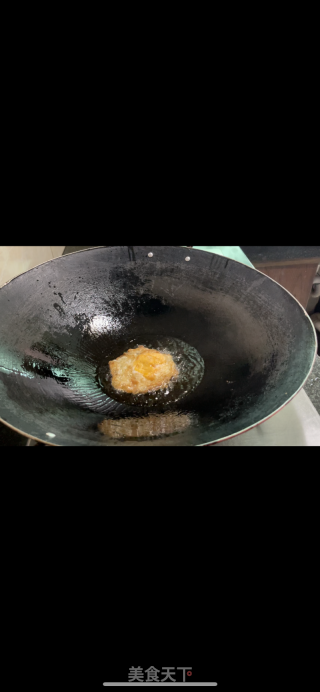 糖醋鸡蛋的做法步骤：4