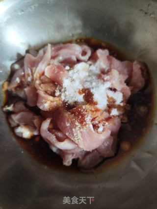 白瓜肉片汤的做法步骤：2