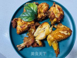 孜然炸鸡的做法步骤：11