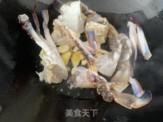小炒螃蟹的做法步骤：4