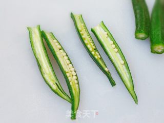 蒜香秋葵的做法步骤：5