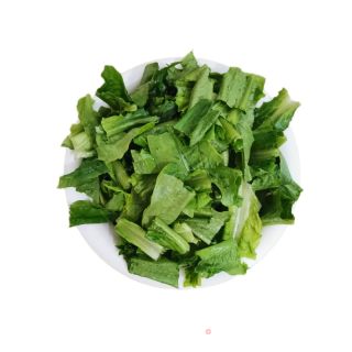 炒油麦菜的做法步骤：1