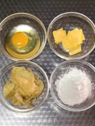 芝士爆浆土豆球的做法步骤：2