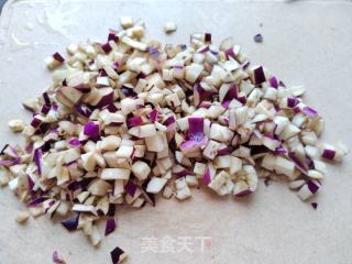 茄子鸡蛋饼的做法步骤：1