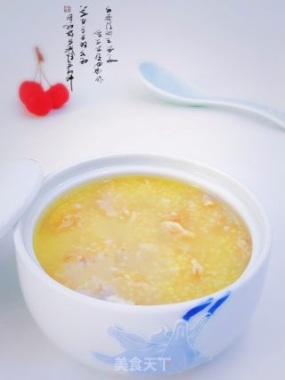 核桃花生小米粥的做法步骤：1