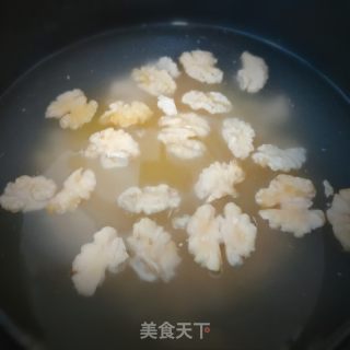 核桃花生小米粥的做法步骤：3