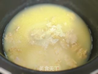 核桃花生小米粥的做法步骤：4