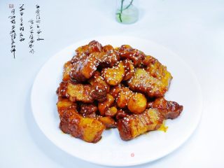 板栗红烧肉的做法步骤：11