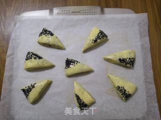 黑芝麻司康的做法步骤：9