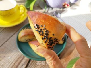 黑芝麻司康的做法步骤：10