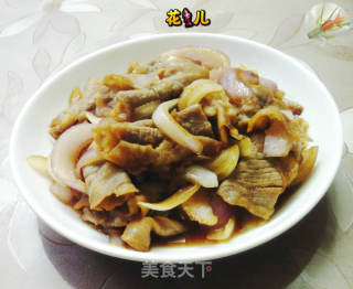洋葱炒肥牛片的做法