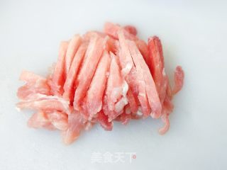 肉炒青菜的做法步骤：3