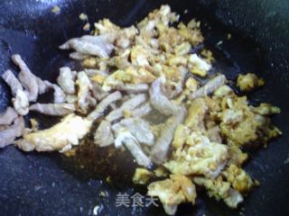 鸡蛋瘦肉青菜炒年糕的做法步骤：12