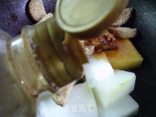 油炸素鸡烧冬瓜的做法步骤：6