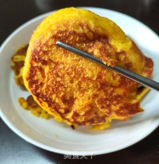 南瓜鸡蛋软饼的做法