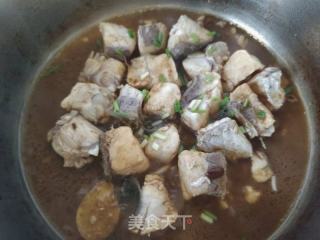 酱焖鱼块的做法步骤：9