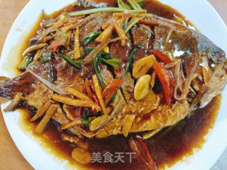 红烧鲳鱼/平鱼的做法