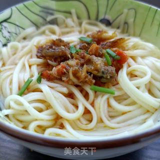 蟹黄面的做法步骤：12