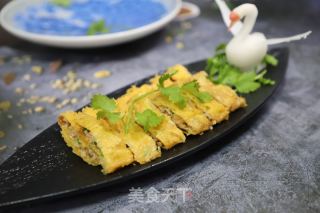 葱花腐衣肉卷的做法