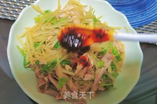 鸡肉拌土豆丝的做法步骤：11