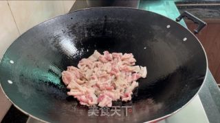 芥蓝腊肠炒饭的做法步骤：6