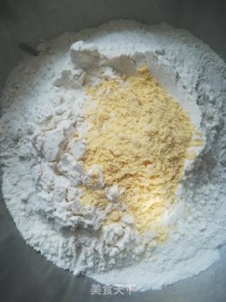 杂粮花卷的做法步骤：2