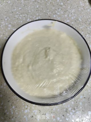 韭菜煎饼的做法步骤：4