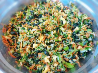 玉米面素馅蒸饺的做法步骤：5