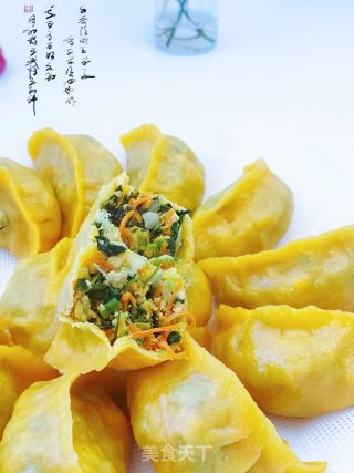 玉米面素馅蒸饺的做法步骤：13