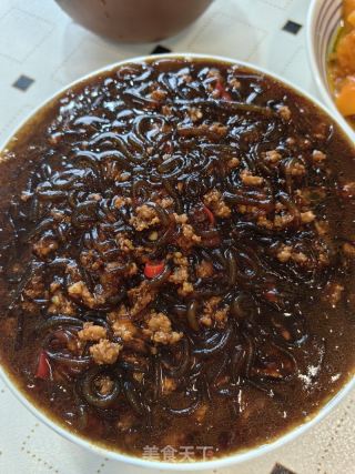 五香肉沫粉丝的做法步骤：7