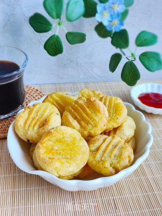 烤薯仔饼的做法步骤：10