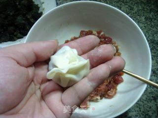 皮蛋肉馅馄饨的做法步骤：10