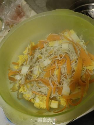 蔬菜拌牛肉的做法步骤：6