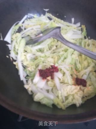 炒娃娃菜的做法步骤：4