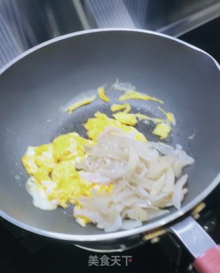 白木耳韭菜炒鸡蛋的做法步骤：6