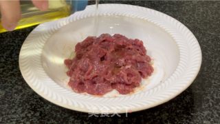 菜心炒牛肉的做法步骤：4