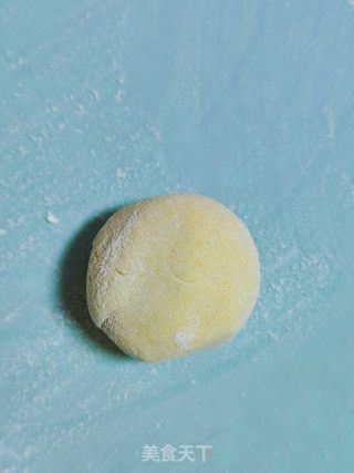 玉米发面煎饼的做法步骤：7