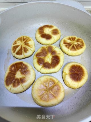玉米发面煎饼的做法步骤：12