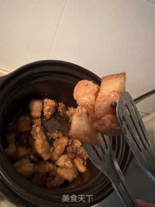 干锅系列之红烧肉的做法步骤：4
