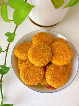 豆沙南瓜饼（烤箱版）的做法步骤：9