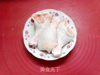 清蒸鸡腿的做法步骤：1