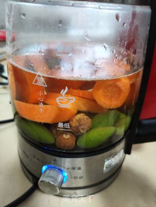 青榄无花果胡萝卜水的做法步骤：7