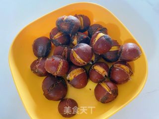 桂花烤板栗的做法步骤：12
